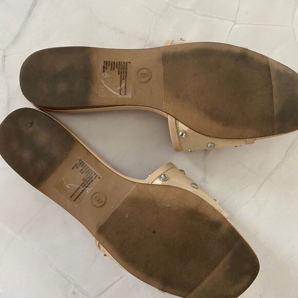 Women's Elain Rhinestone Mesh Slide Sandals with Memory Foam Insole - A New Day™ - Picture 3 of 3